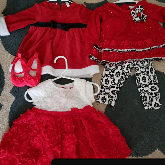 6 month christmas dress